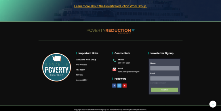 Dismantling Poverty in Washington (7)