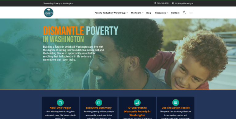 Dismantling Poverty in Washington